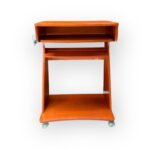 Escritorio Compacto con Bandeja Deslizable y Ruedas - Image 2