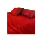 Edredón Duvet Queen Rojo con Fundas y Cojín Decorativo - Image 2